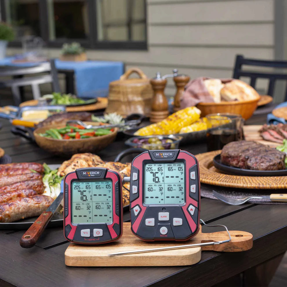 Thermomètre sans fil professionnel à portée étendue 4 sondes - Maverick - Thermomètre de cuisson - - La Guilde Culinaire