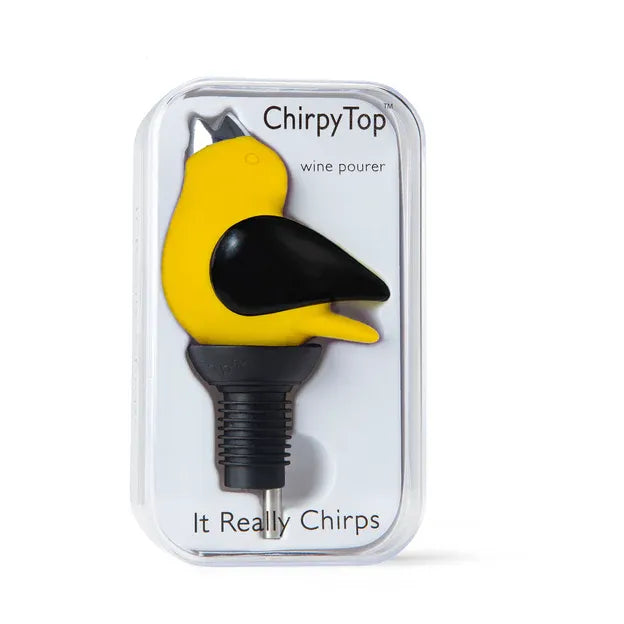 Aérateur Chirpy Top - Gurgle Pot - GurglePot - Aérateur à vin - - La Guilde Culinaire