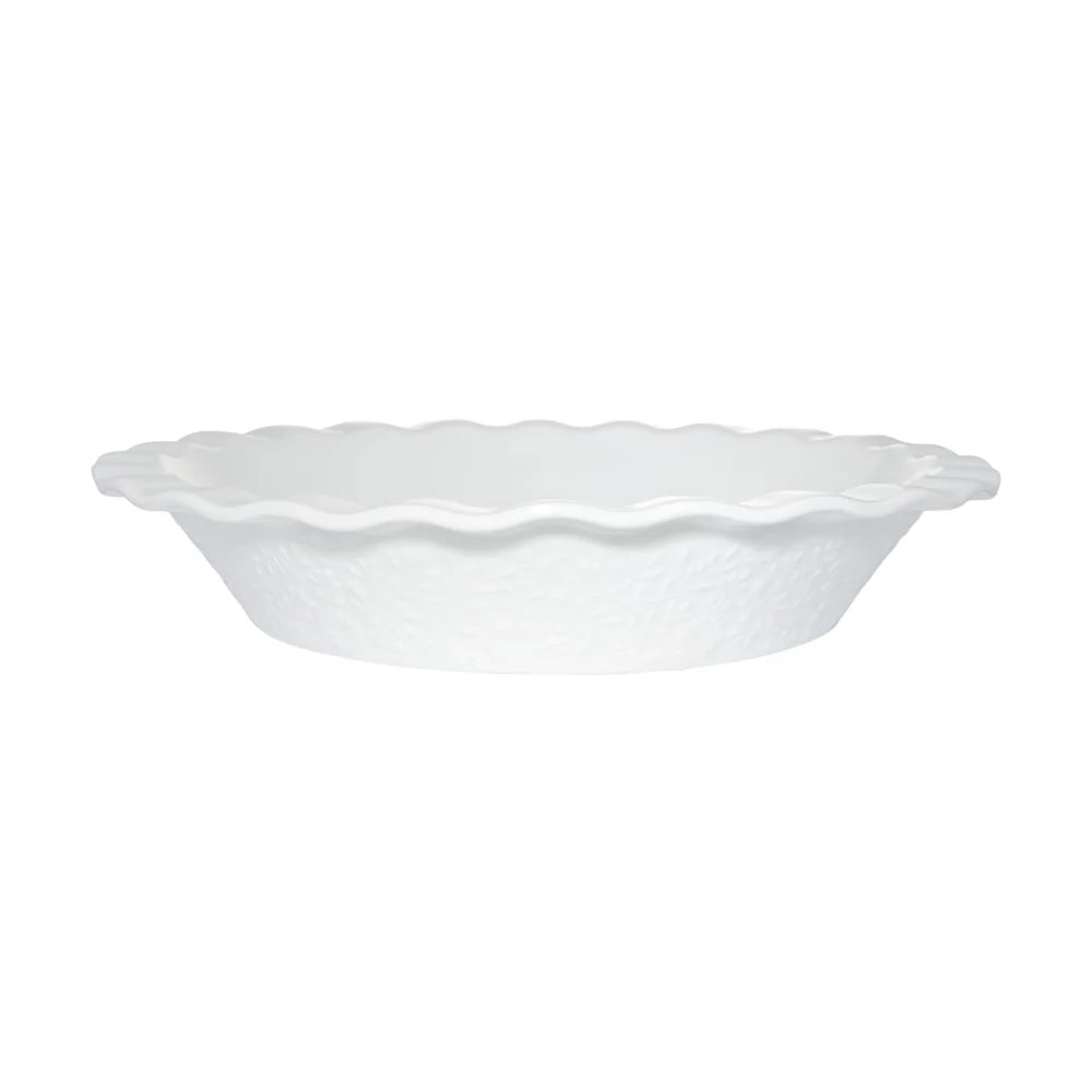 Plat à tarte cannelé blanc - 21,5 x 5 cm / 1L - Maxwell & Williams - Plat à tarte - - La Guilde Culinaire