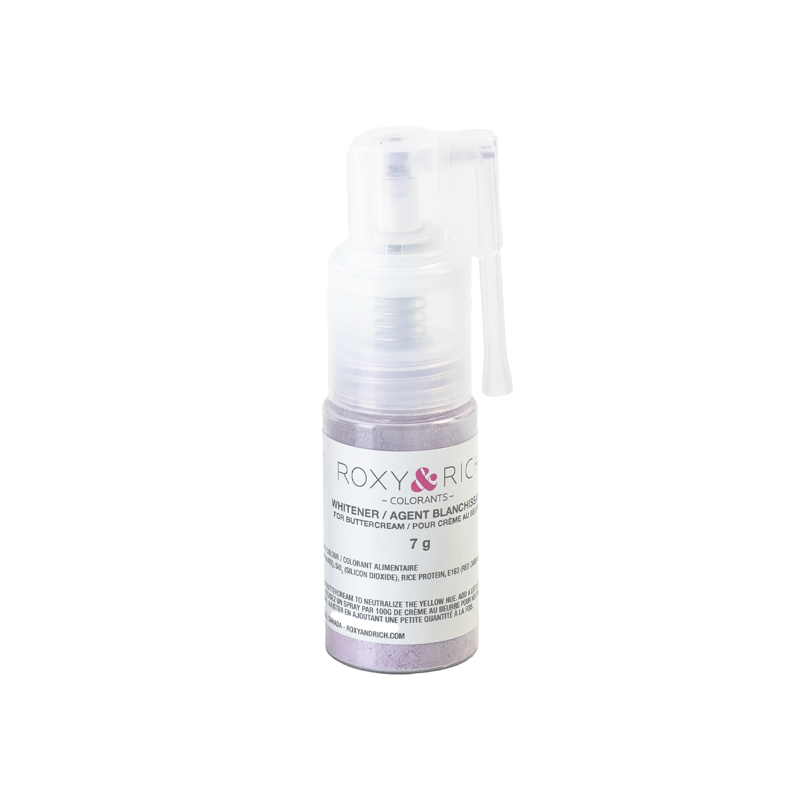Agent blanchissant pour crème au beurre 7 g - Roxy & Rich - Colorant alimentaire liposoluble - CC5-000P - La Guilde Culinaire