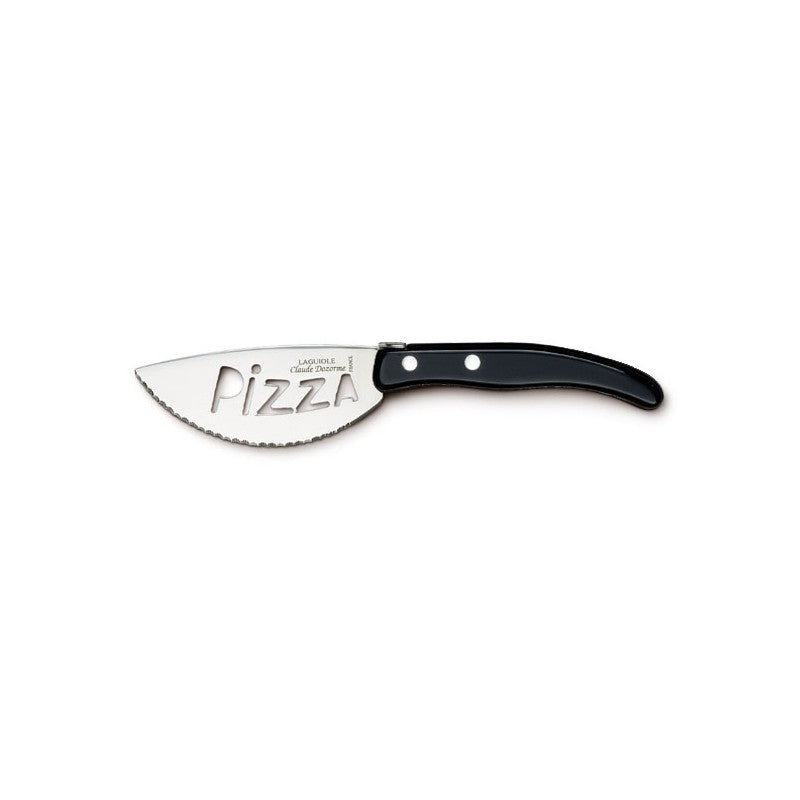 Couteau à pizza Berlingot manche nacrine Noir - Claude Dozorme - Couteau à pizza - D1.13.091.90 - La Guilde Culinaire