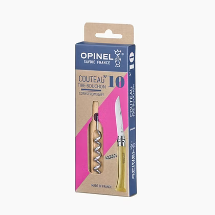 Opinel - N°10 Tire-Bouchon - Opinel - Couteau de poche - - La Guilde Culinaire