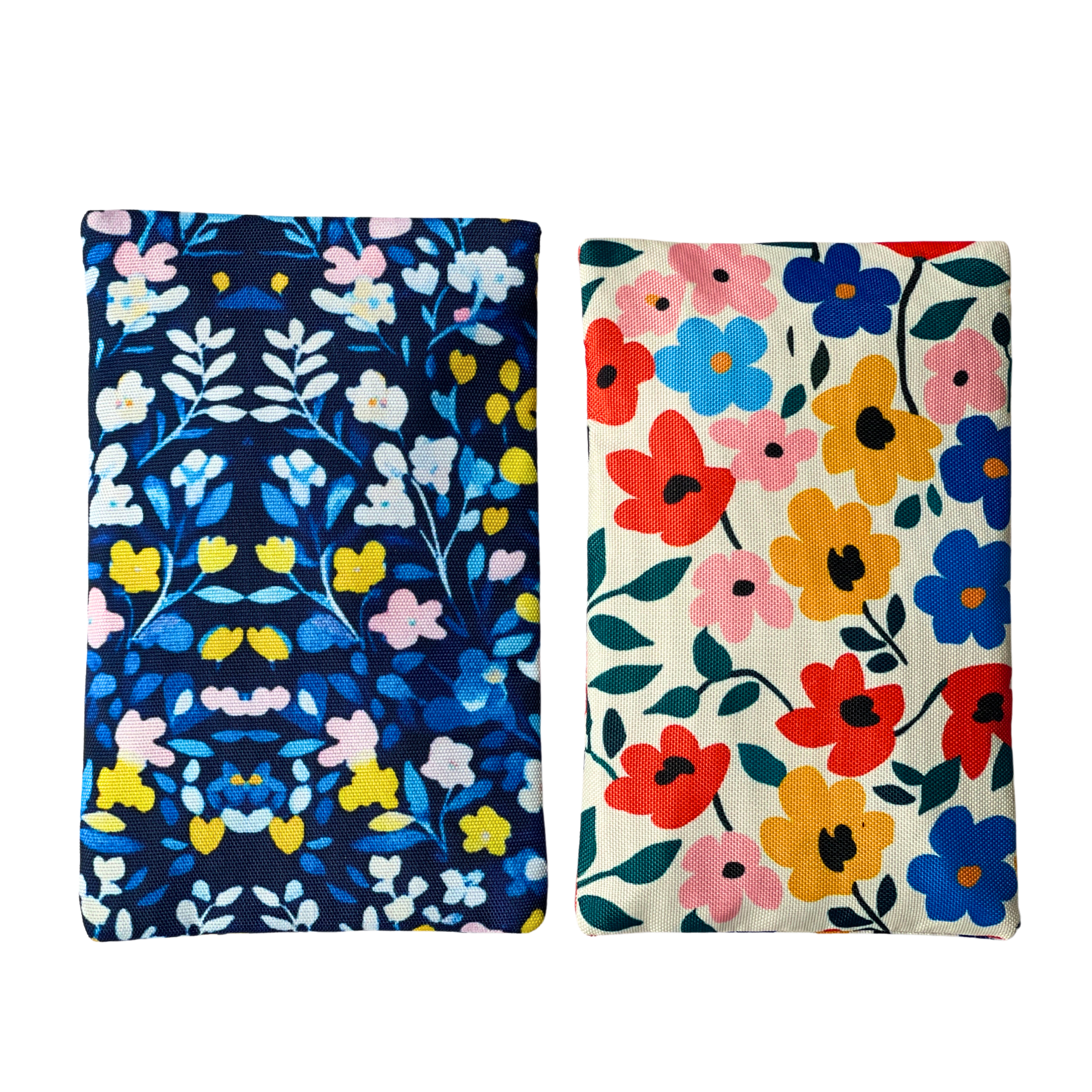 Packs de glace en gel dans des housses en tissu 2 unités - Imprimés floraux - Yumbox - Bloc réfrigérant - - La Guilde Culinaire
