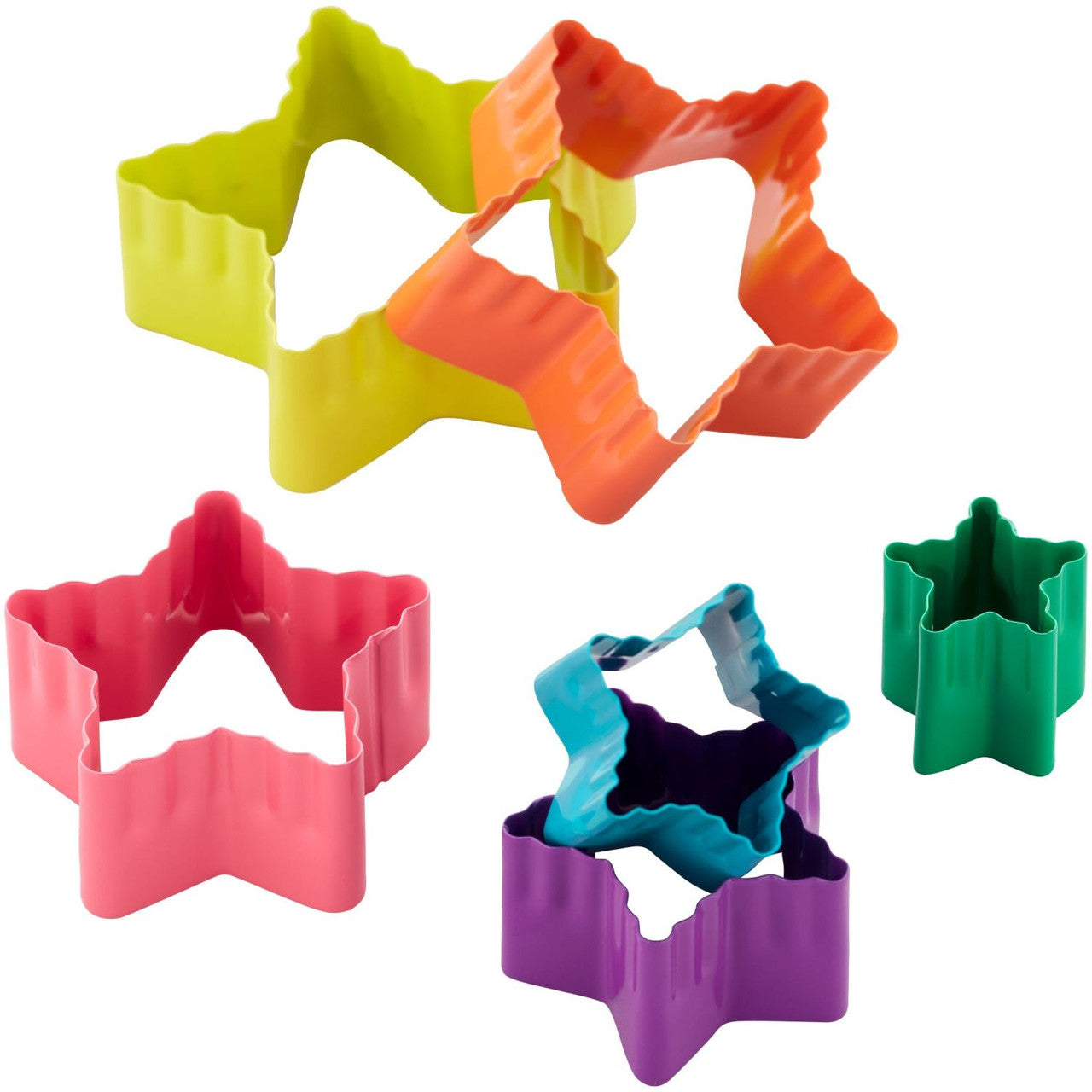 Ensemble de découpoirs à fondant en forme d'étoile, 6 pièces - Wilton - Emporte-pièce - - La Guilde Culinaire