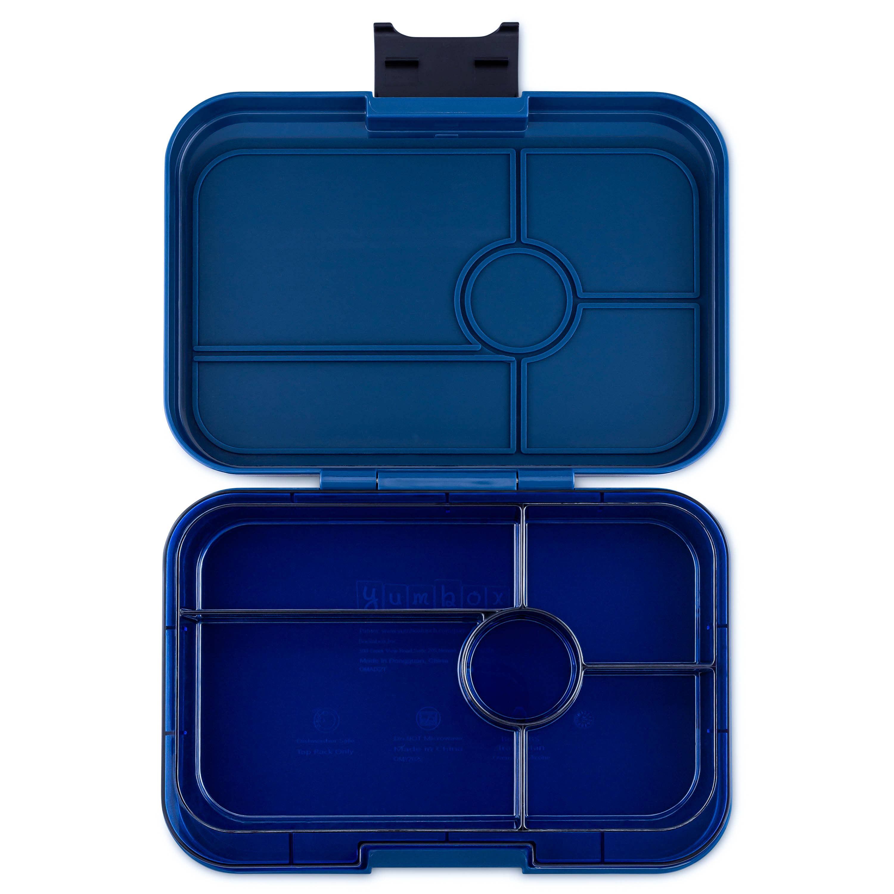 Yumbox Tapas - Boîte Bento étanche avec plateaux à 4 ou 5 compartiments Monte Carlo 5C avec plateau bleu clair - Yumbox - Boîte à repas - MBIII202303N - La Guilde Culinaire