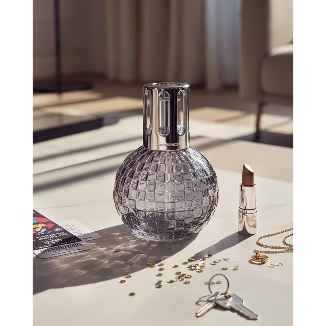 Coffret lampe Berger Disco Grise - Maison Berger Paris - Coffret Lampe Berger - - La Guilde Culinaire