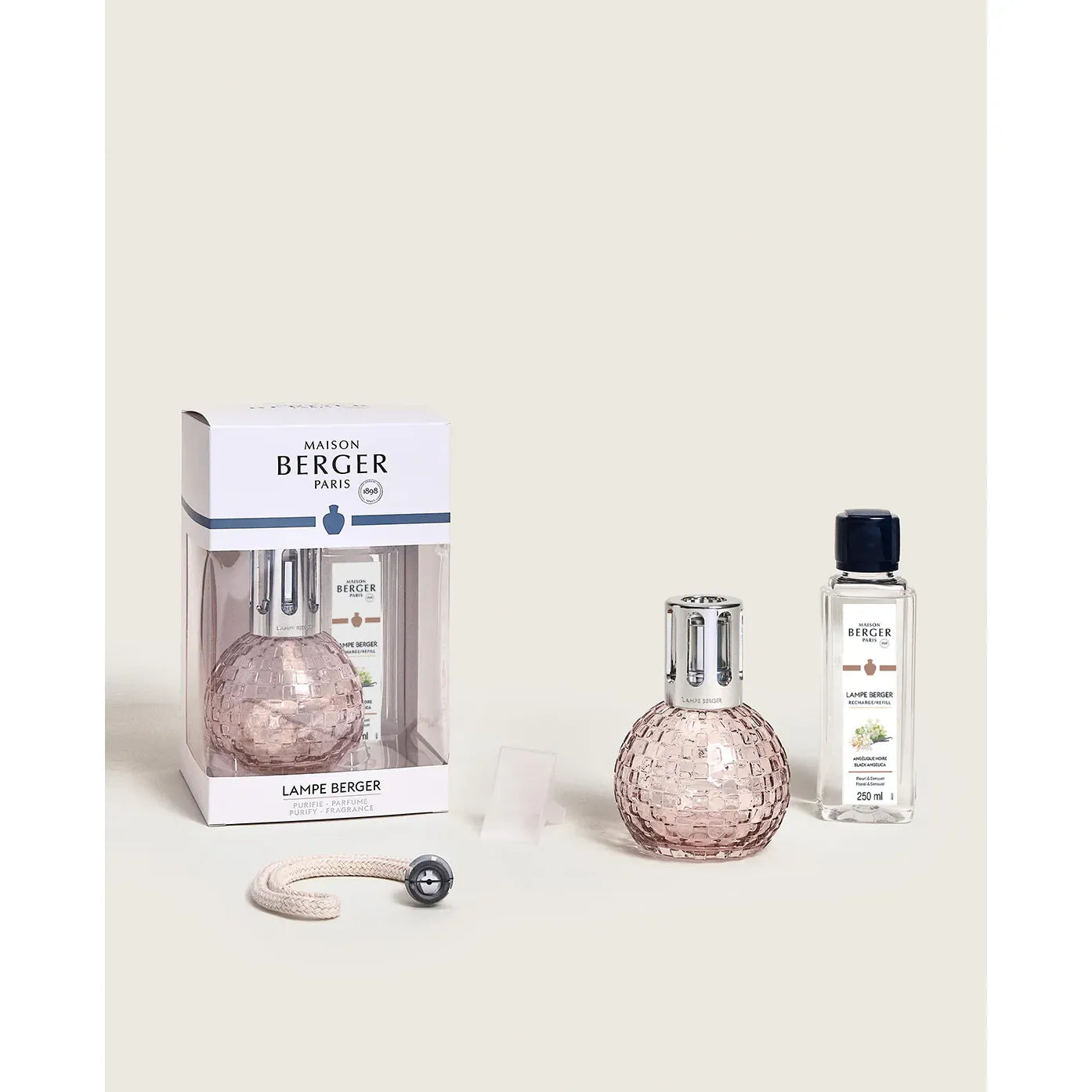 Coffret lampe Berger Disco Rose - Maison Berger Paris - Coffret Lampe Berger - - La Guilde Culinaire