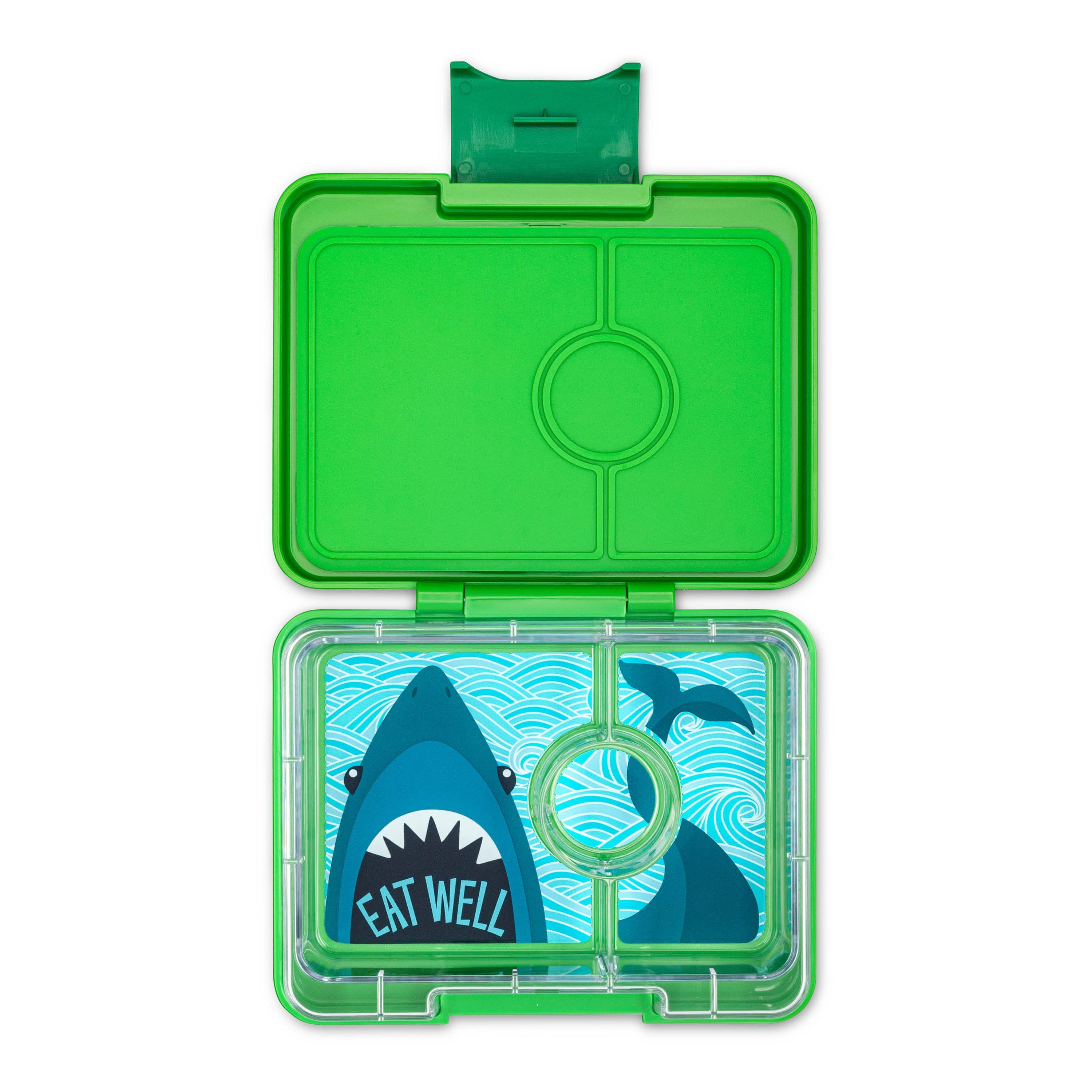 Yumbox Snack - Boîte à Lunch Bento de Petite Taille Requin Jurassique Vert - Yumbox - Boîte à repas - JGSN202502SK - La Guilde Culinaire