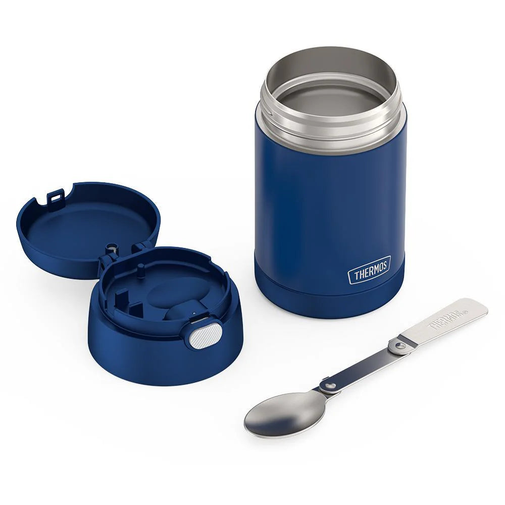 Contenant alimentaire Funtainer avec cuillère 470 ml (16 oz) - Thermos - Contenant pour aliment - - La Guilde Culinaire