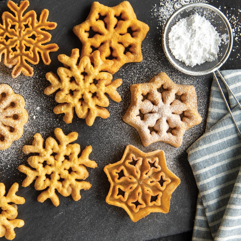 Fer pour rosettes et timbales scandinaves - Nordic Ware - Tampon à biscuit - - La Guilde Culinaire