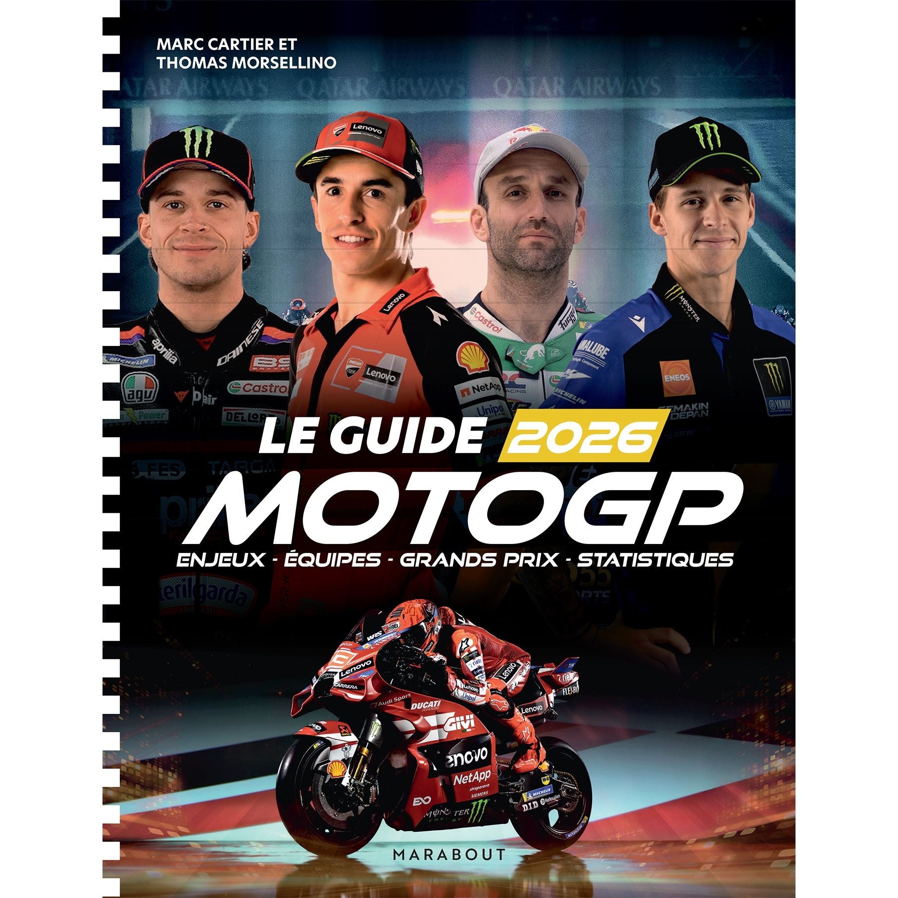 Le Guide 2026 MotoGP - Marabout - Livre - - La Guilde Culinaire