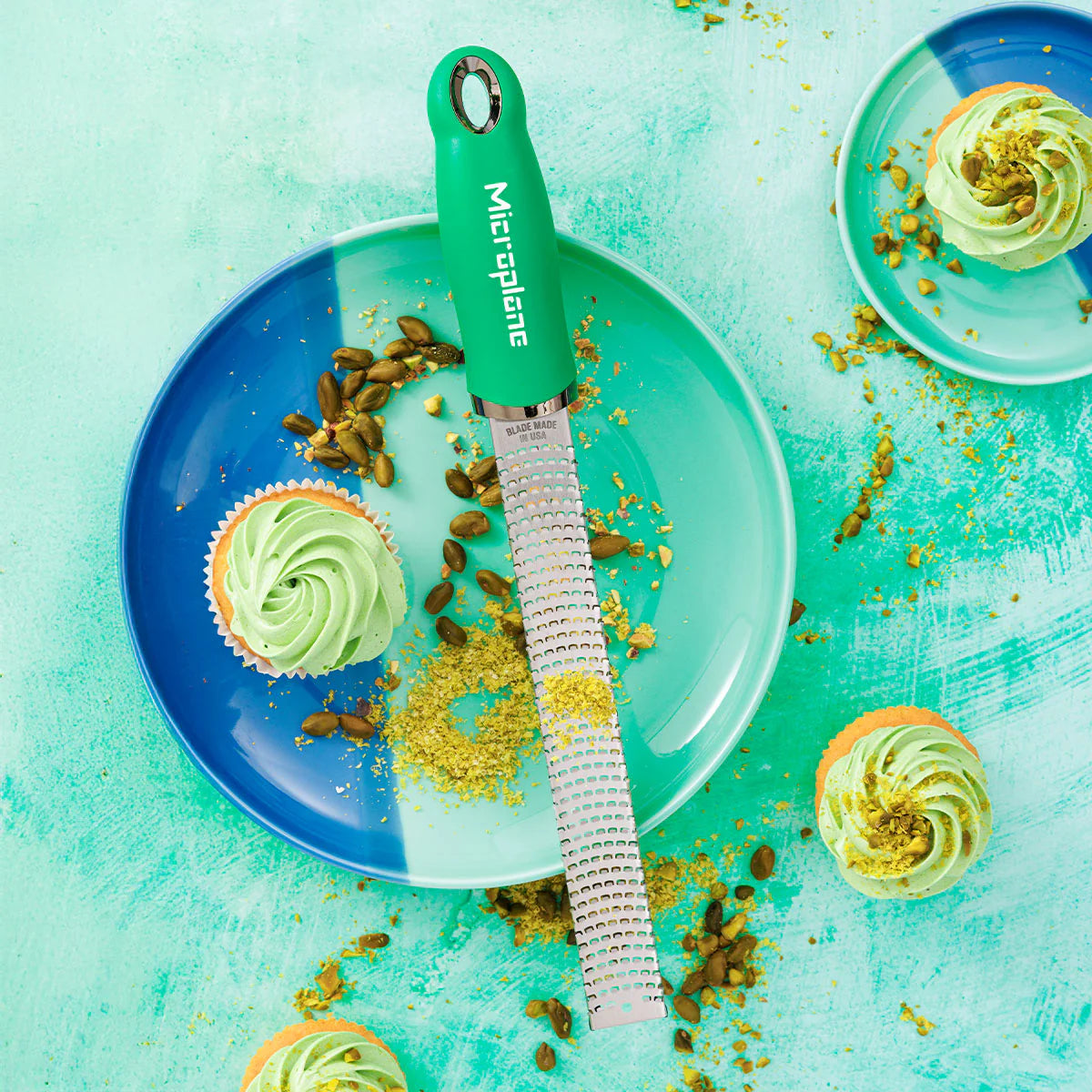 Zesteur-Râpe - Série Premium (Basilic Vert), Microplane - Microplane - Râpe et zesteur - - La Guilde Culinaire