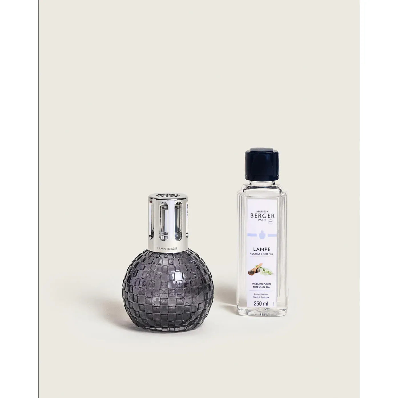 Coffret lampe Berger Disco Grise - Maison Berger Paris - Coffret Lampe Berger - - La Guilde Culinaire