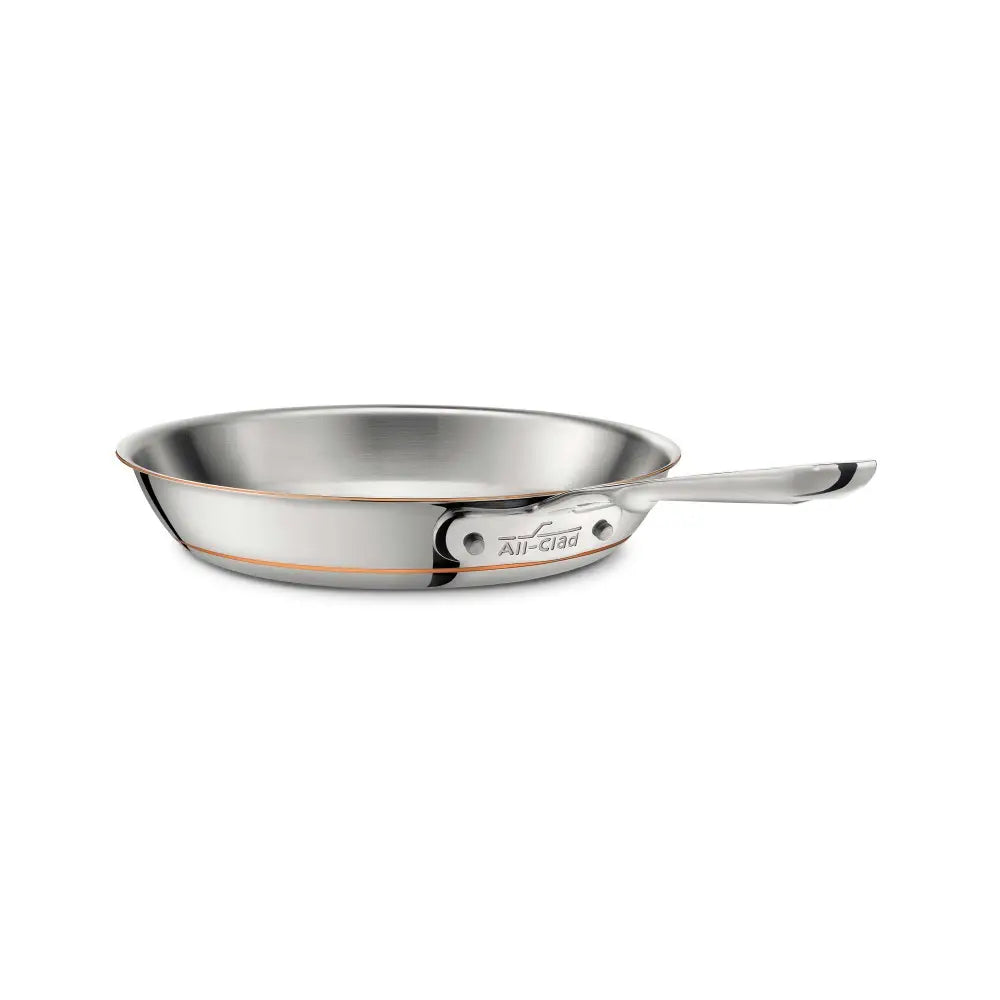 Poêle à frire, Ustensile Copper Core de 5 couches laminées 25.4 cm / 10 po - All-Clad - Poêle à frire - 6110 SS - 8700800023 - La Guilde Culinaire