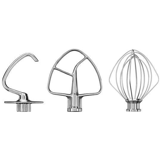 Ensemble de 3 Pièces en acier Inoxydable KSM5TH3PSS pour KitchenAid * - Kitchenaid - Fouets batteur sur socle - - La Guilde Culinaire
