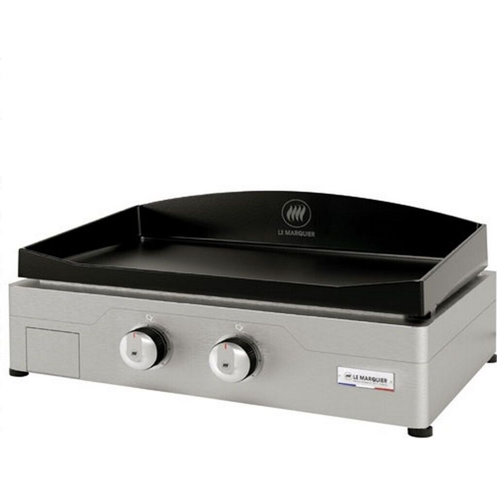 Plancha Allure 260 Duo au Gaz - Le Marquier acier inoxydable - Le Marquier - Plancha - PLSA260ICAN - La Guilde Culinaire