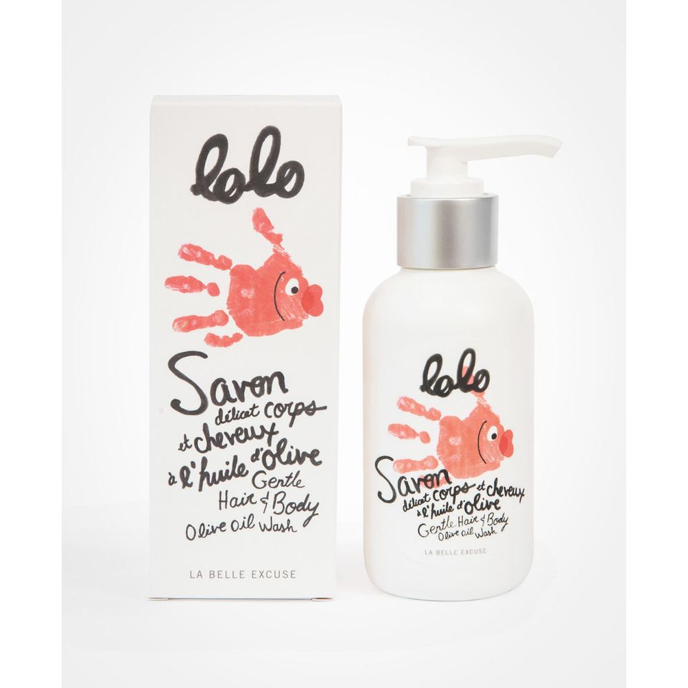Savon délicat corps et cheveux à l’Huile d’Olive ! 125 ml - Lolo et Moi - Savon - LO-SCC 125 - La Guilde Culinaire