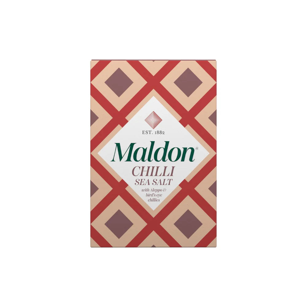 Flocons de sel de mer aux piments Maldon - 100 g - Maldon - Sel - - La Guilde Culinaire