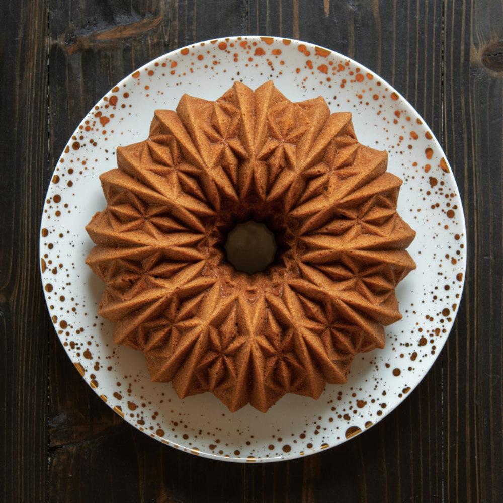 Moule à gâteau Bundt Crystal Gold - Nordic Ware - Moule à gâteaux - - La Guilde Culinaire