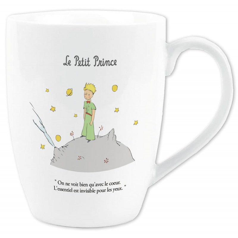 Mug - Planète fond blanc - Le Petit Prince - Editions Clouet - Tasse - - La Guilde Culinaire