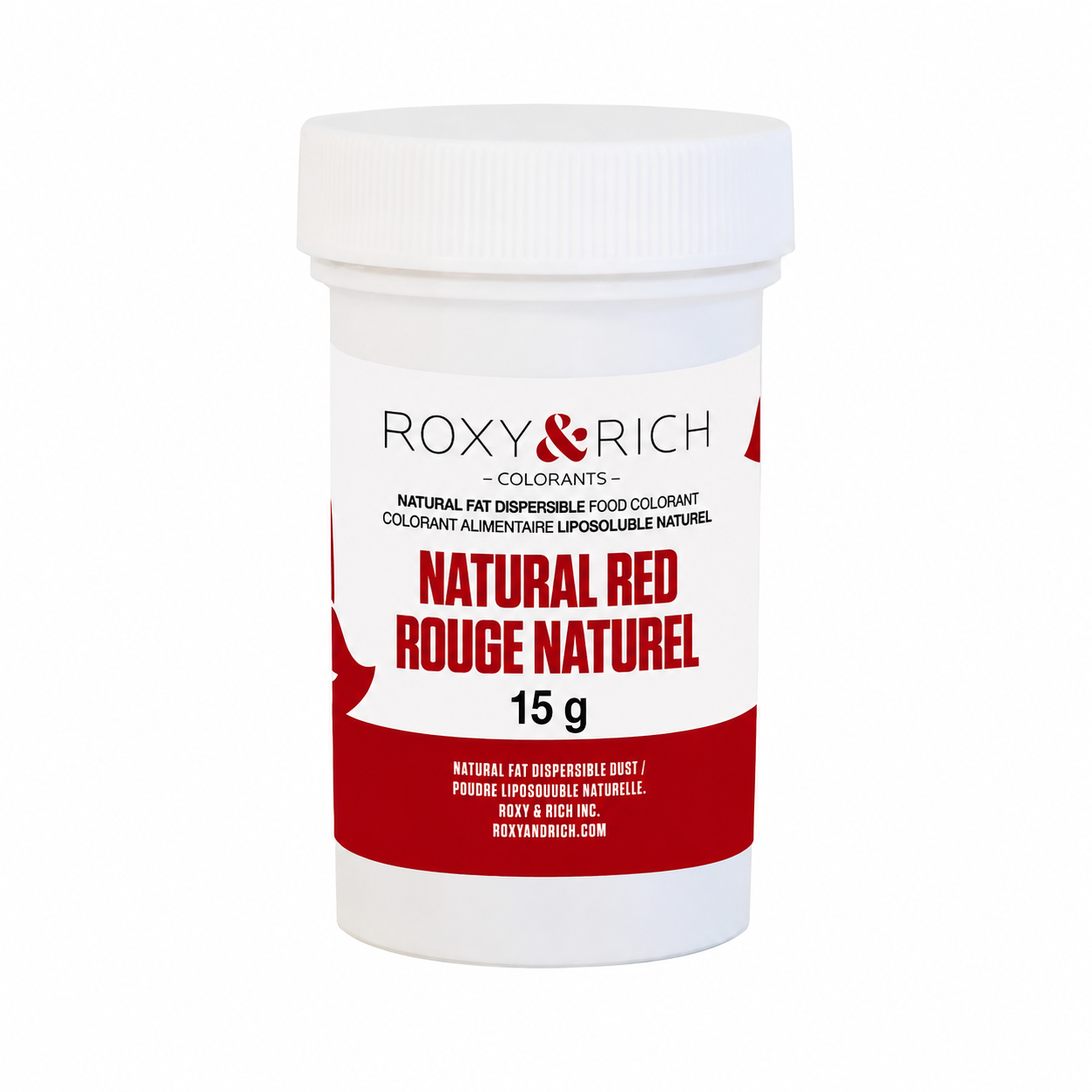 Colorant Alimentaire Liposoluble Naturel Rouge 15g - Roxy & Rich - Colorant alimentaire liposoluble naturel - PN15-012 - La Guilde Culinaire