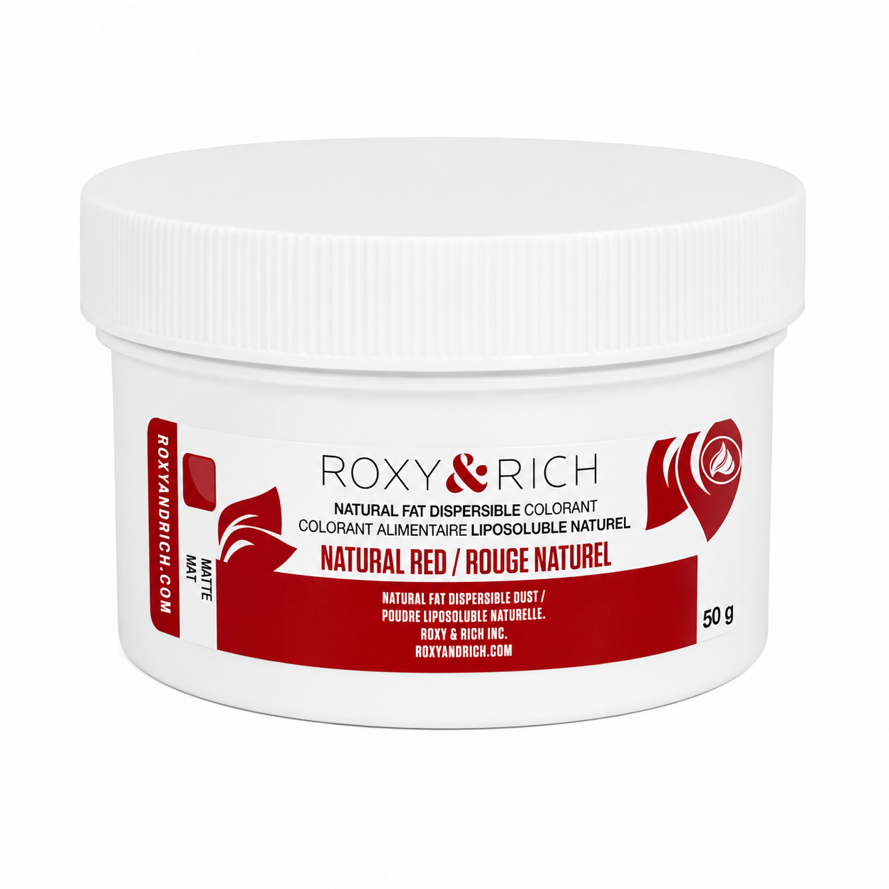 Colorant Alimentaire Liposoluble Naturel Rouge 50g - Roxy & Rich - Colorant alimentaire liposoluble naturel - PN50-012 - La Guilde Culinaire
