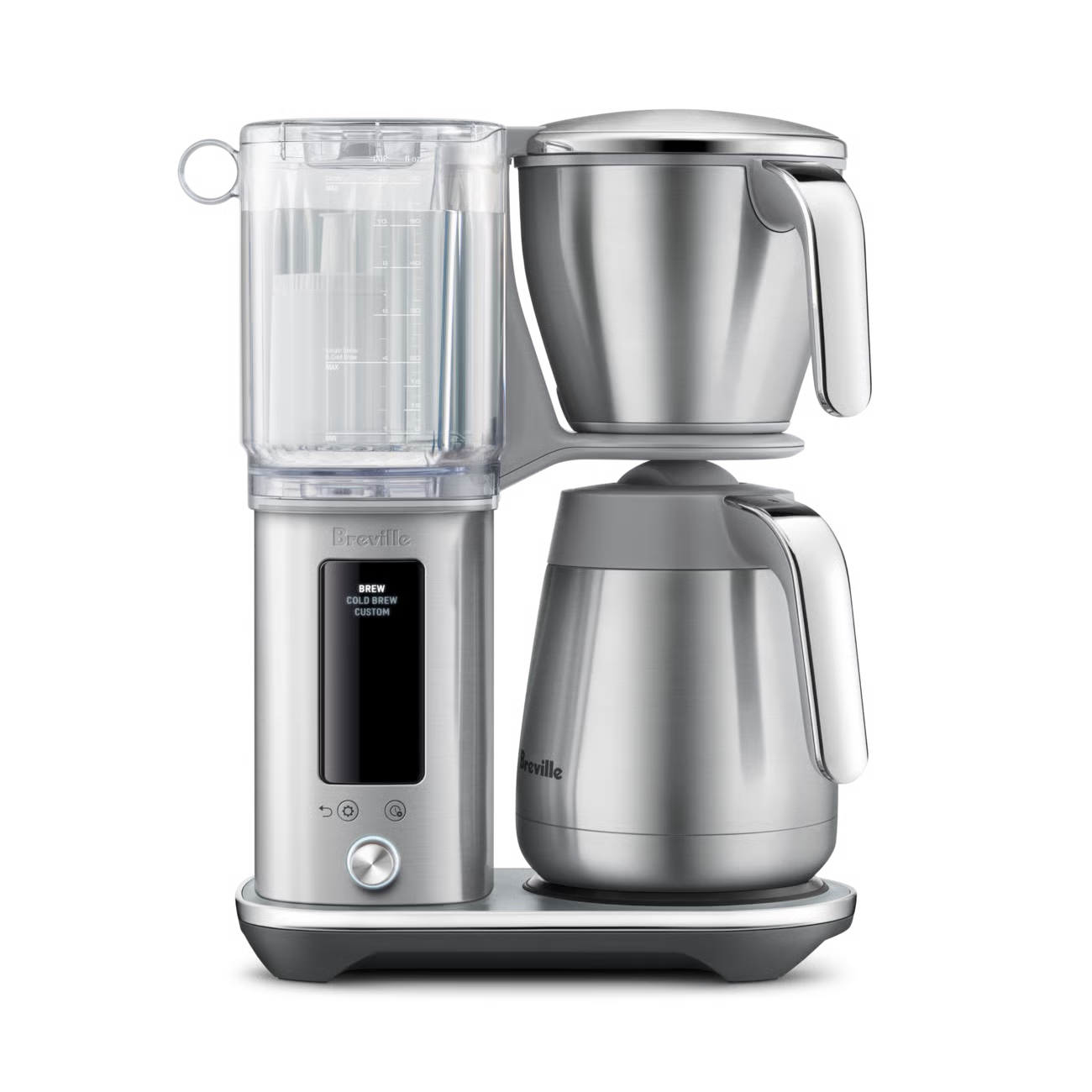 Machine à Café filtre The Luxe Brewer Thermal Acier inoxydable brossé - Breville - Cafetière à filtre - BDC465BSS1BNA1 - La Guilde Culinaire