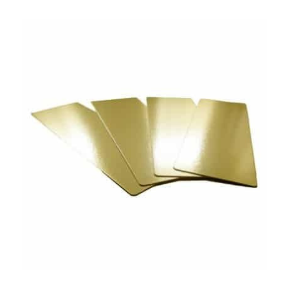 Support à Bûche or 12.5 x 25 cm (4 5/8'' x 10 4/5'') paquet de 5 - La Guilde Culinaire - Accessoire - - La Guilde Culinaire