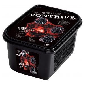 Purée de Mûre surgelée 1kg - Ponthier - Purée de fruit - - La Guilde Culinaire