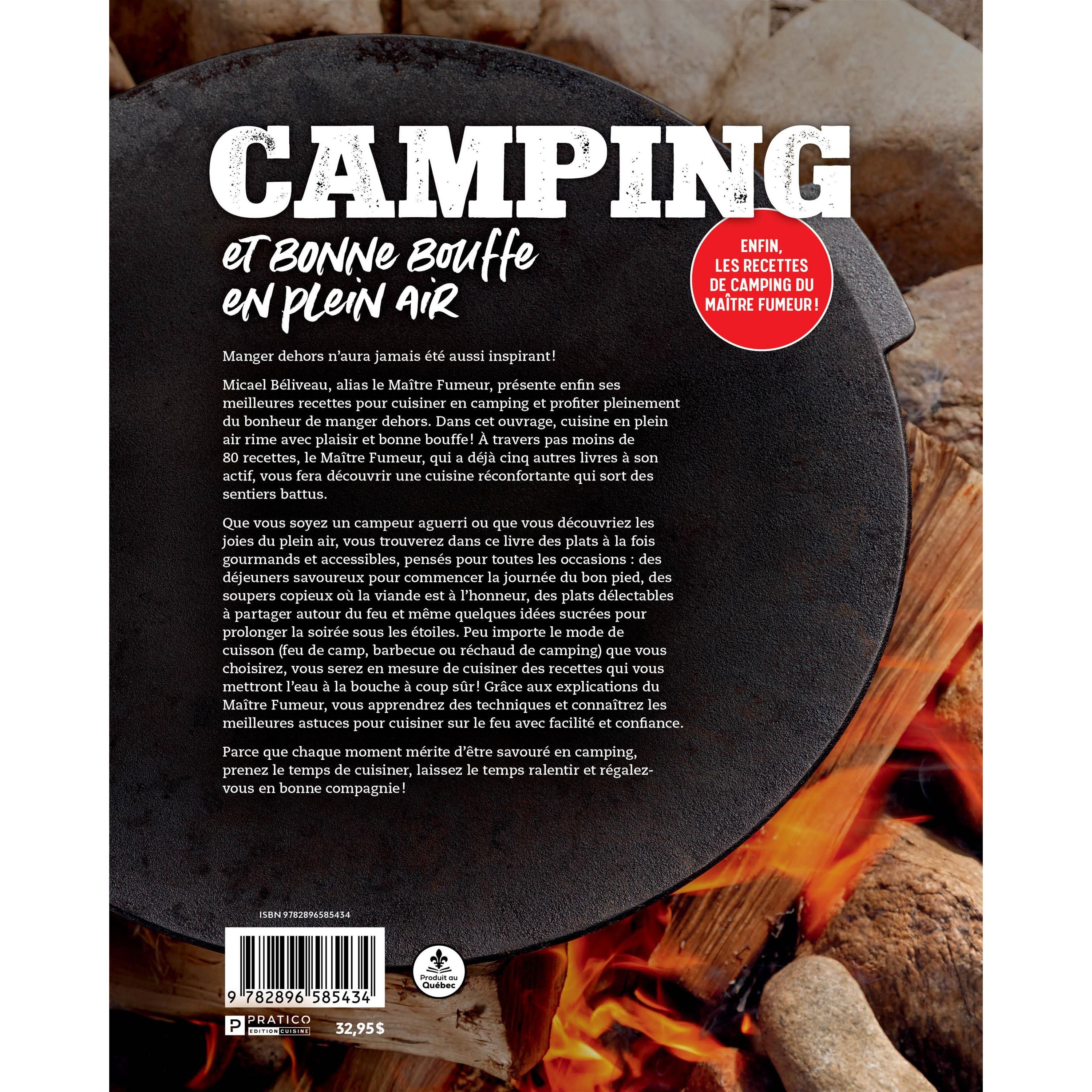 Camping et bonne bouffe en plein air - Pratico Ed. - Livre de cuisine - - La Guilde Culinaire
