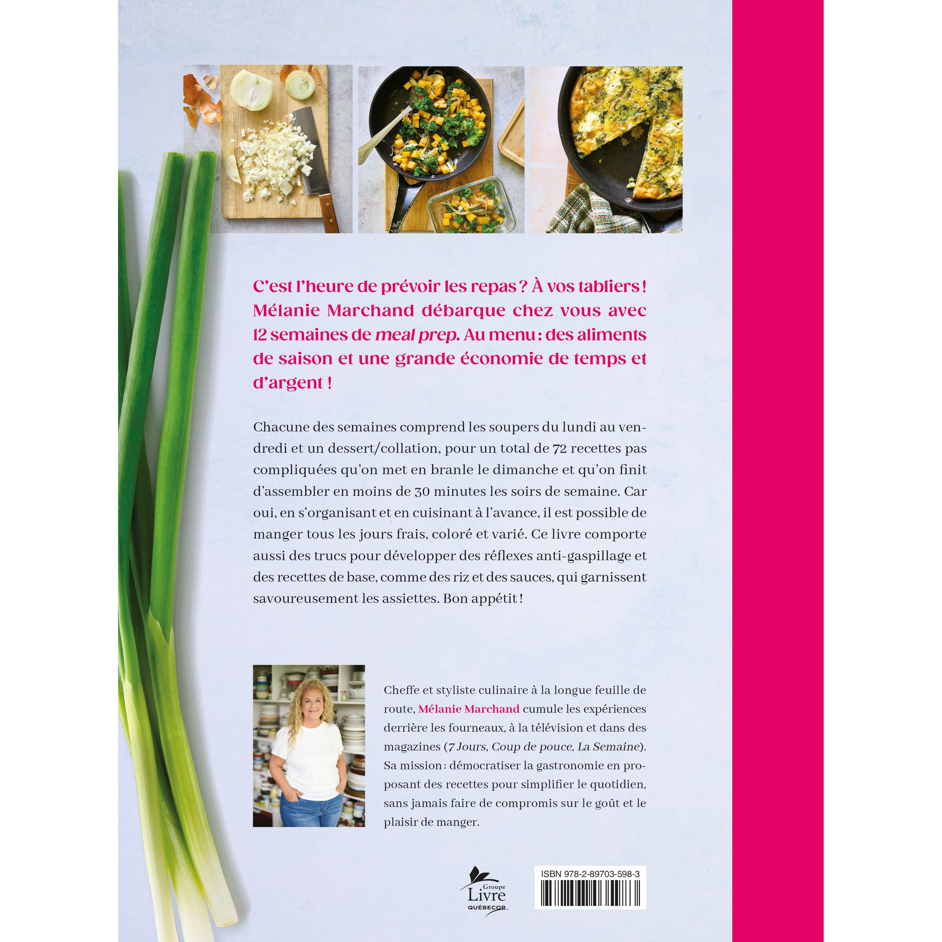 Meal Prep - La Semaine Ed. - Livre de cuisine - - La Guilde Culinaire
