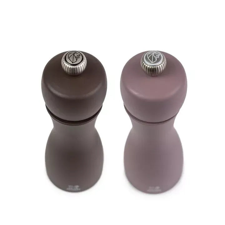Duo Tahiti Hiver de moulins à poivre et à sel manuels 15 cm * - Peugeot - Moulin à poivre, sel, et épices - - La Guilde Culinaire