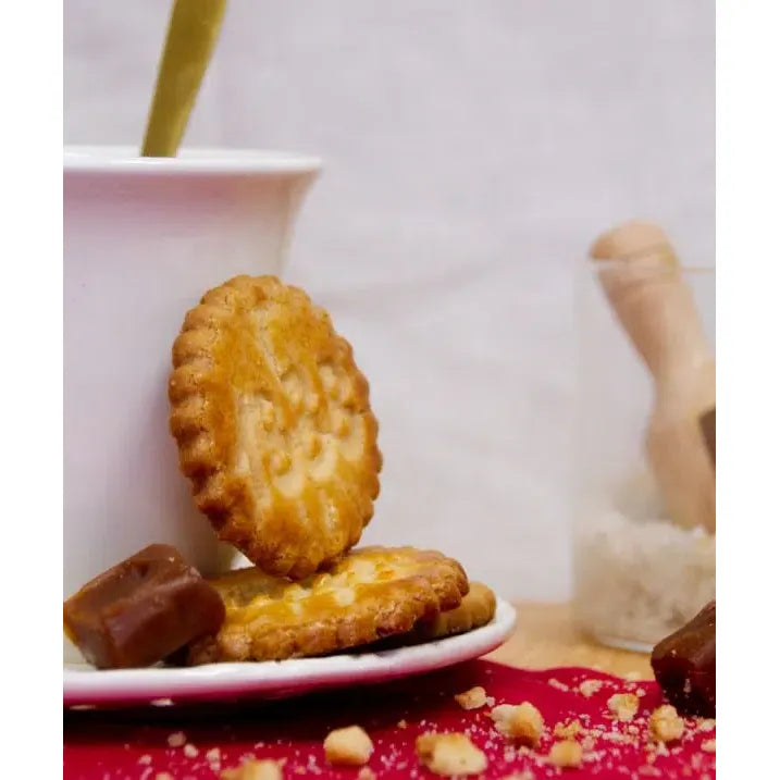 Coffret Mythique de sablés caramel 500g - La Mère Poulard - Biscuit - - La Guilde Culinaire
