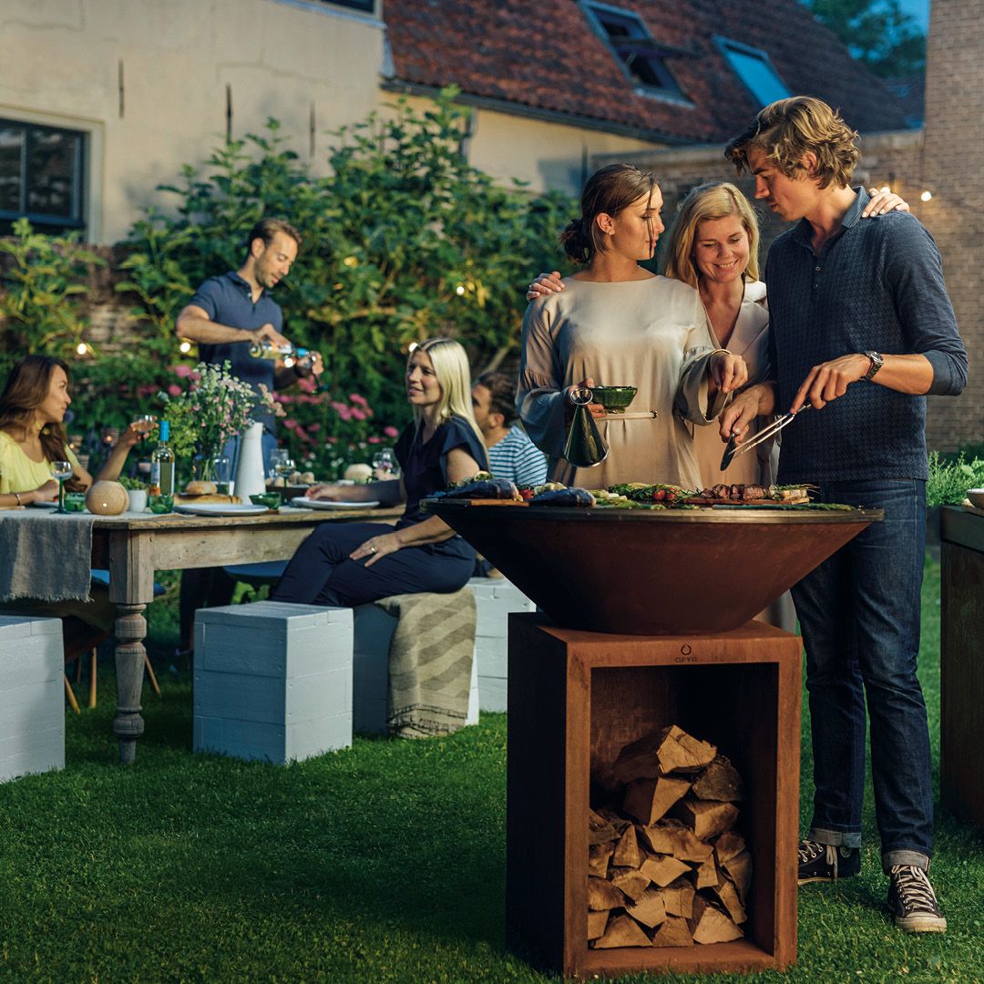 OFYR Classic + Storage Corten 100 - OFYR - Braséros d'extérieur - - La Guilde Culinaire