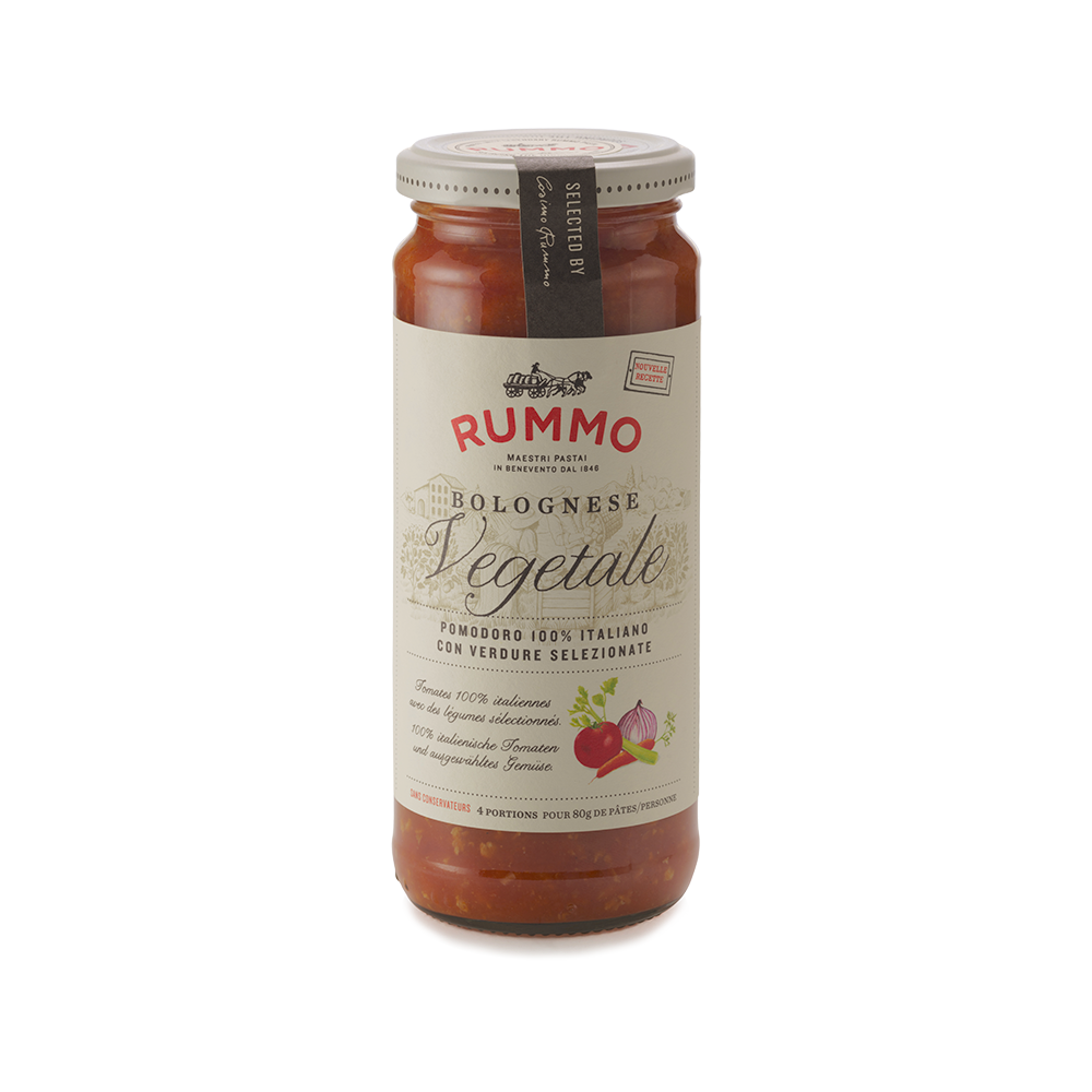 Sauce Bolognese Végétale 340 g - Rummo - Sauce - - La Guilde Culinaire