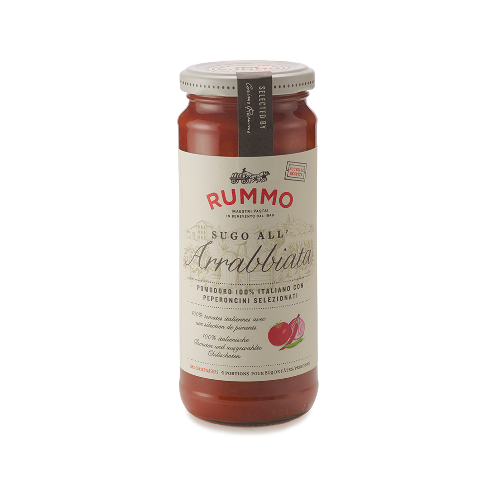 Sauce Arrabbiata 340 g - Rummo - Sauce - - La Guilde Culinaire