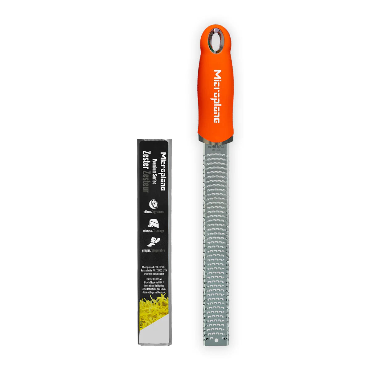 Zesteur-Râpe - Série Premium (Orange Sunset), Microplane - Microplane - Râpe et zesteur - - La Guilde Culinaire
