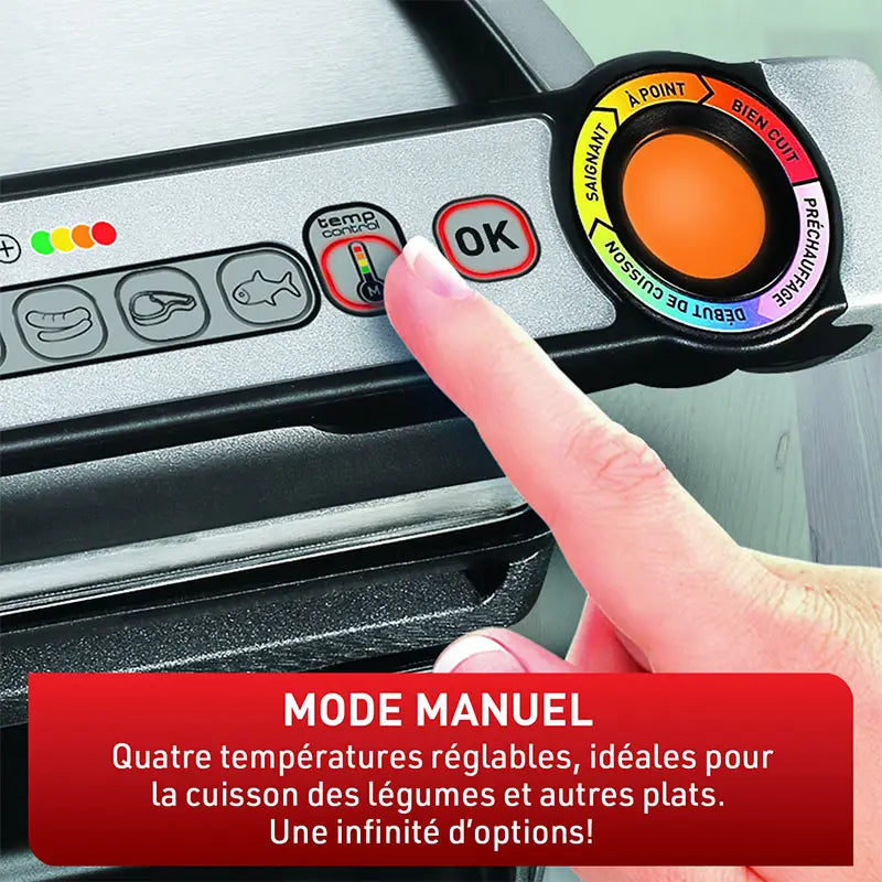 T-fal OptiGrill+ - T-fal - Gril électrique - - La Guilde Culinaire