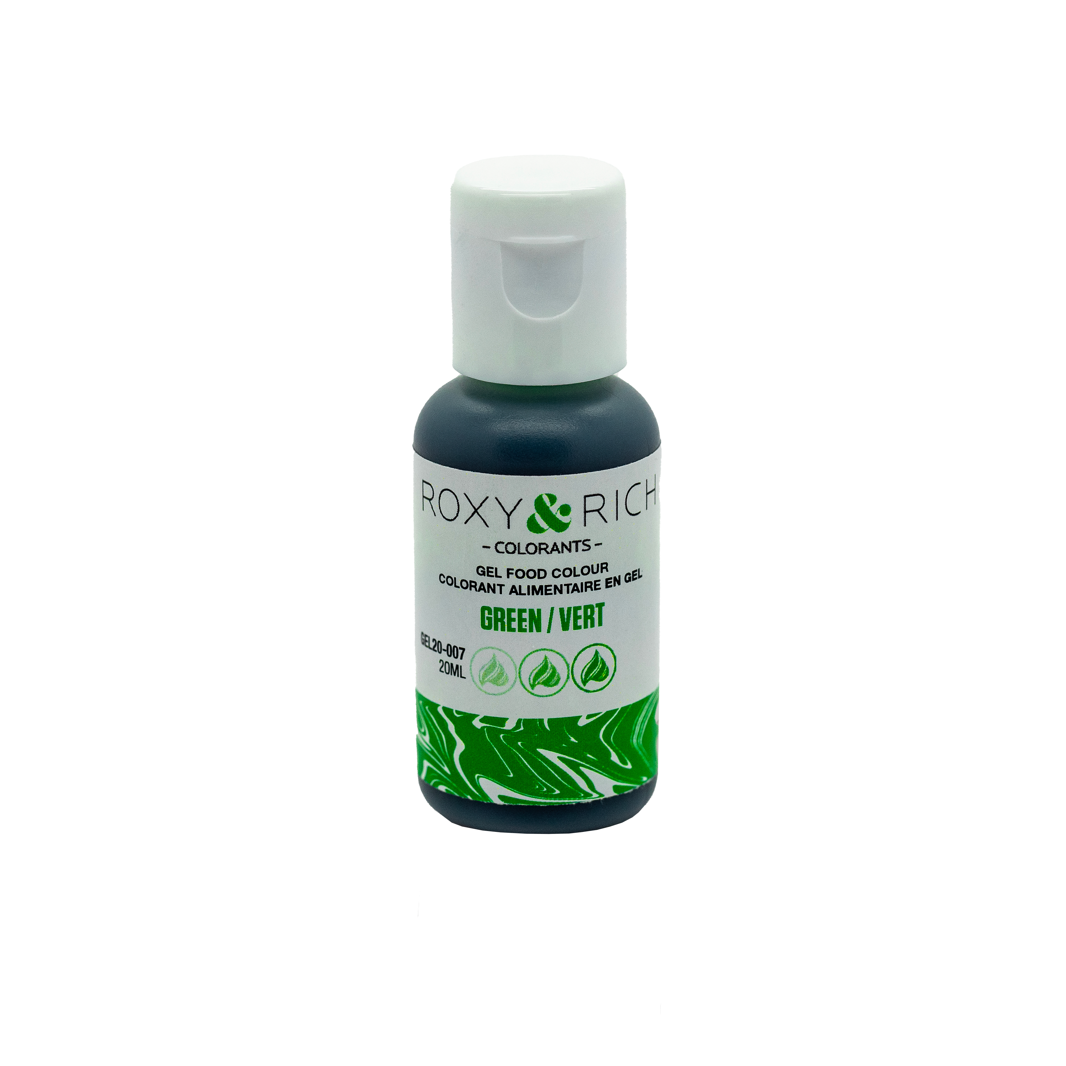 Gel colorant - Vert (20ml) - Roxy & Rich - Colorant alimentaire - - La Guilde Culinaire