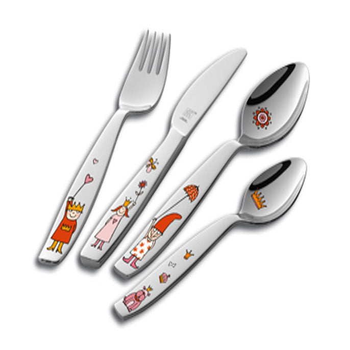 Couverts d'enfant Emilie - 4 morceaux - Zwilling - Couvert de table - - La Guilde Culinaire