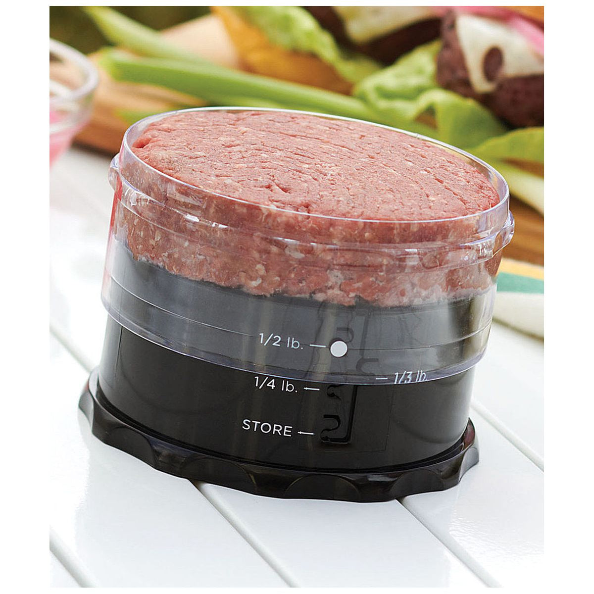 Presse à gros Hamburger - Outset - Presse à griller - - La Guilde Culinaire