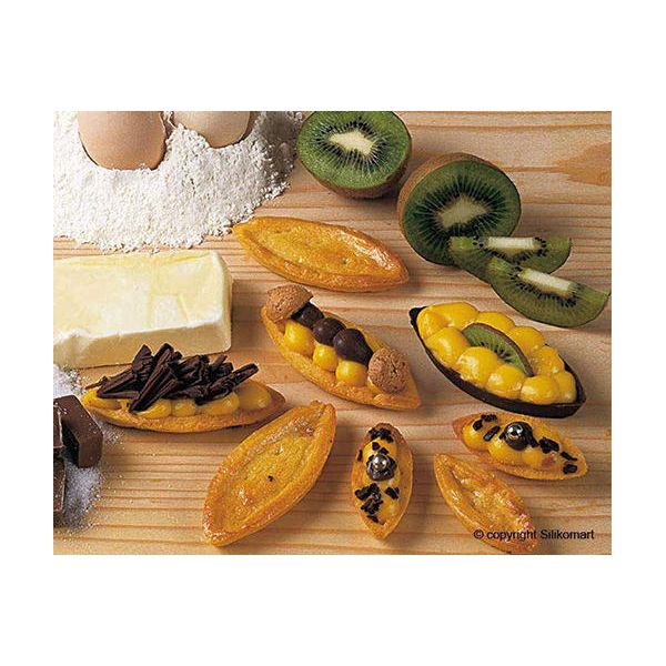 Moule BATEAUX en silicone flexible SILICONFLEX - SilikoMart - Moule à gâteaux - - La Guilde Culinaire