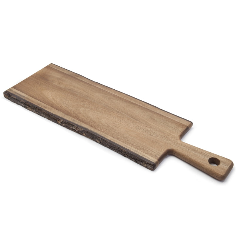 Plateau de service à rebord naturel ACACIA ! - Natural Living - Plateau de service - - La Guilde Culinaire