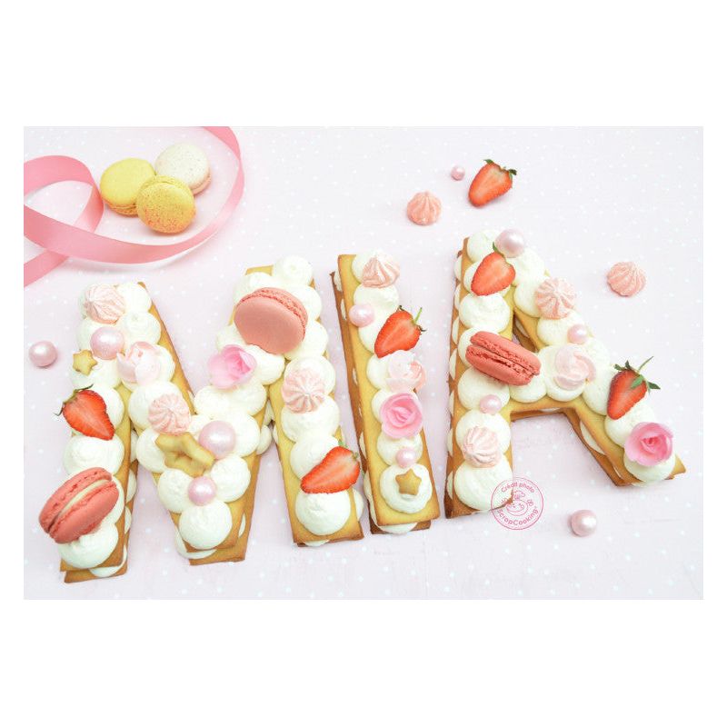 Letter cake - Scrapcooking - Moule à gâteaux - - La Guilde Culinaire