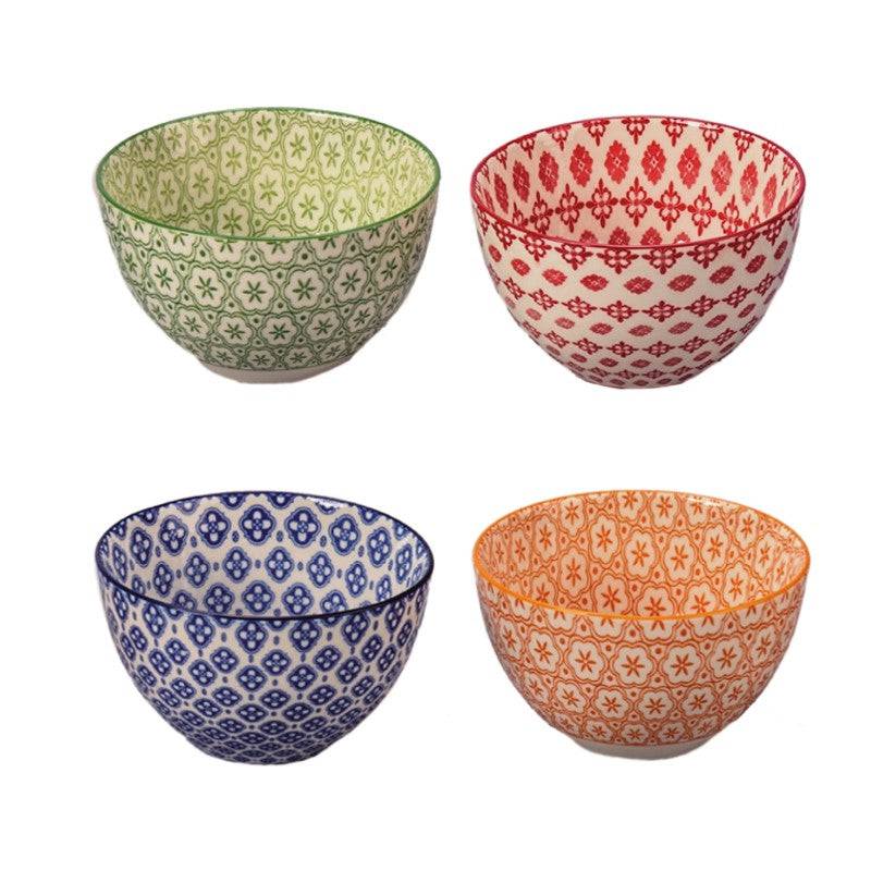 Bols à trempette (Motif coloré) - Bia - Bol - - La Guilde Culinaire