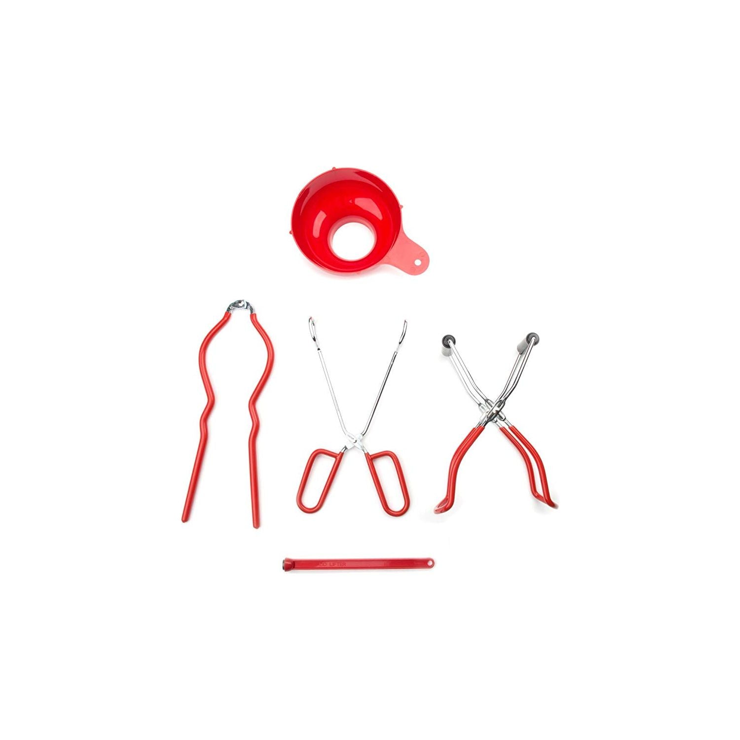 Kit entonnoir+pinces 5 pcs pour conserve - Fox Run - Accessoire - - La Guilde Culinaire