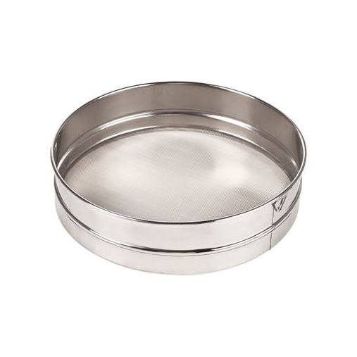 Tamis à farine en inox 12" - 30 cm - SG - Tamis - - La Guilde Culinaire