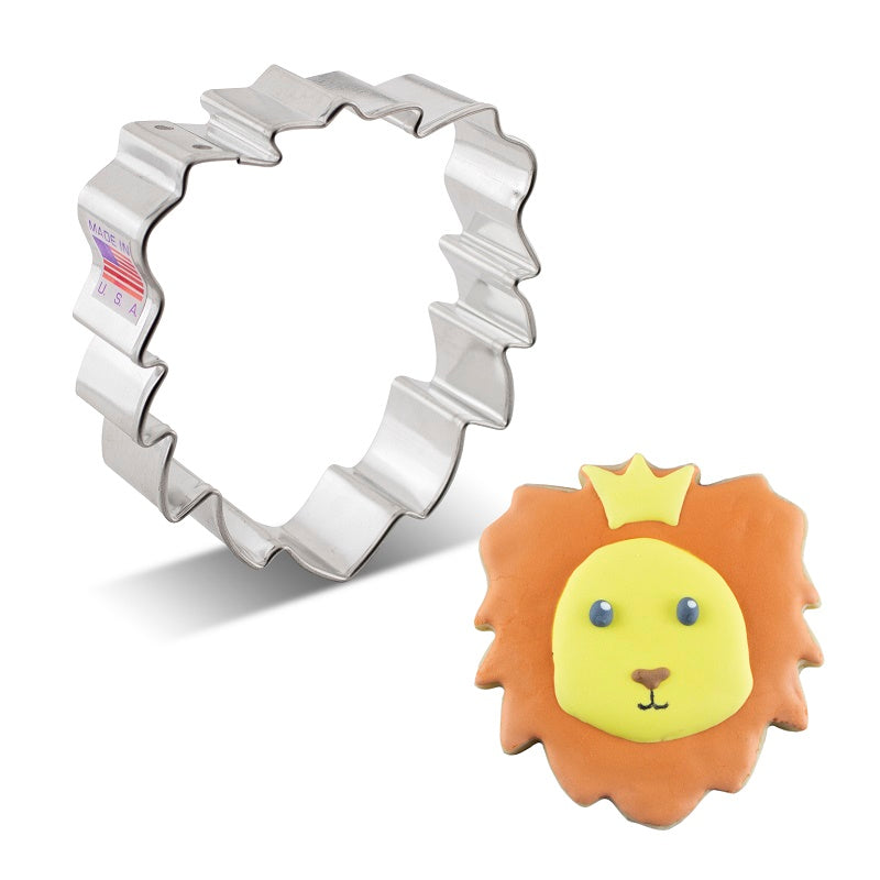 Emporte-pièce Tête de lion 3.5"x3.25" - Ann Clark Cookie Cutters - Emporte-pièce - - La Guilde Culinaire