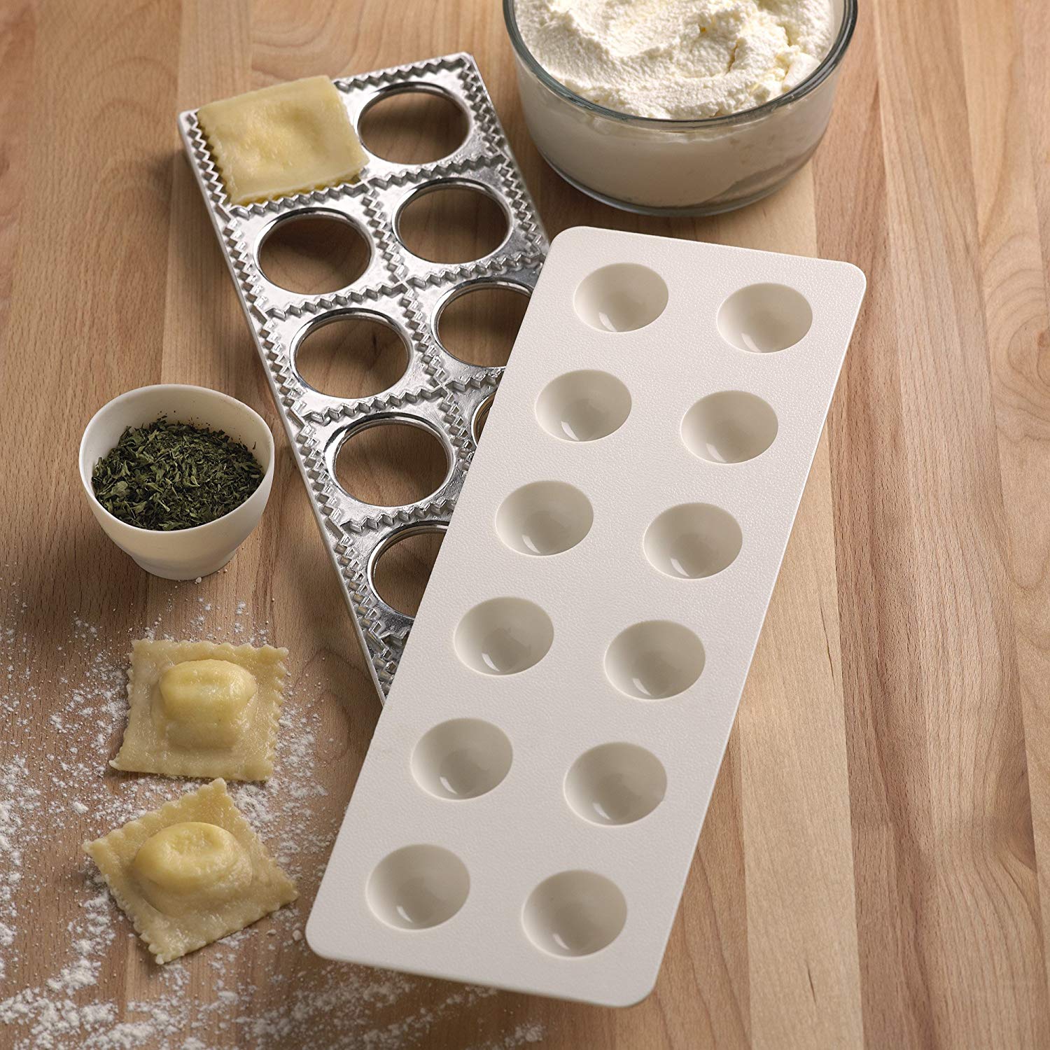 Moule à raviolis en aluminium - Fox Run - Moule à raviolis - - La Guilde Culinaire