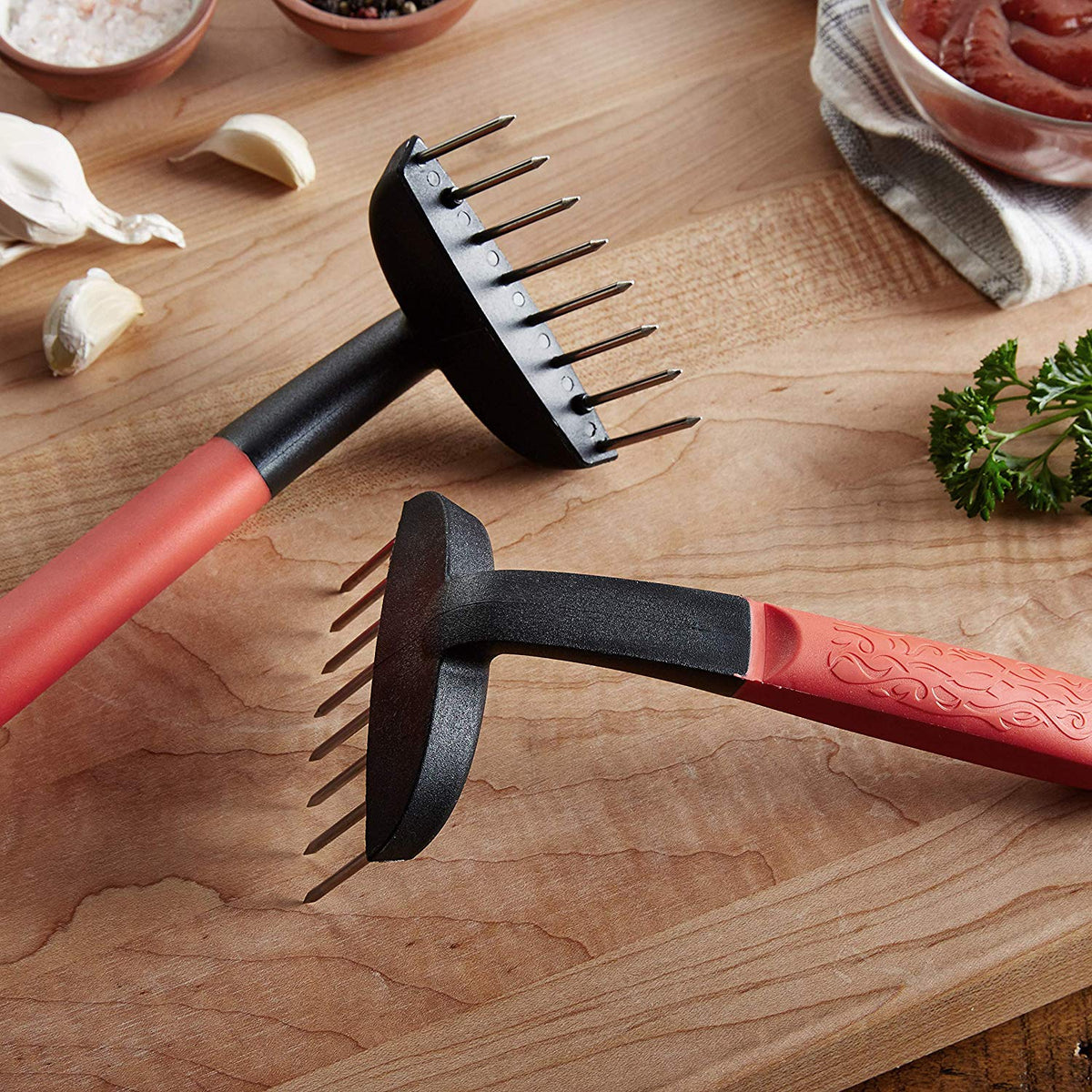 Set de 2 fourches pour effilocher la viande - OUTSET ! - Outset - Broyeur et hachoir - - La Guilde Culinaire
